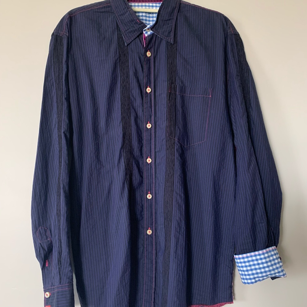 Arnold Zimberg Size Large Shirt Blue